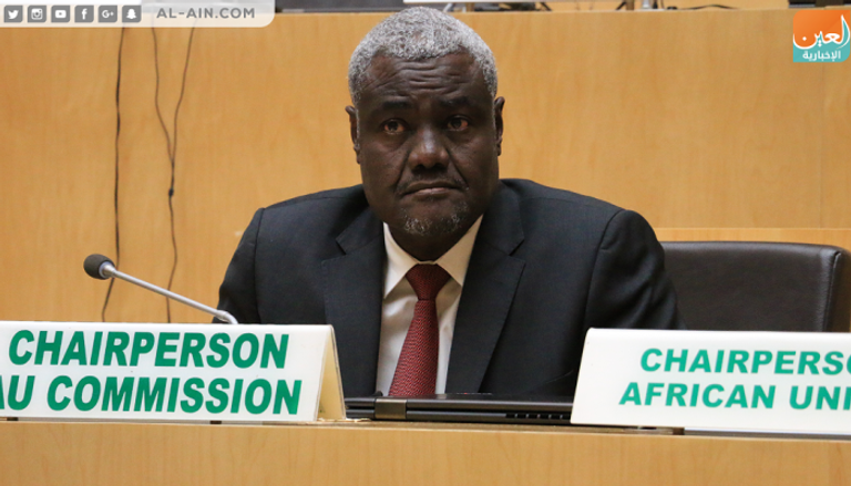 رئيس مفوضية الاتحاد الأفريقي موسى فكي