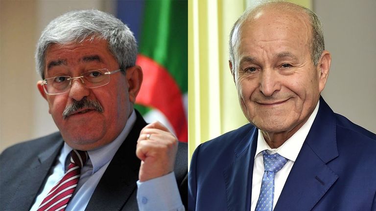 رئيس الوزراء الجزائري السابق أحمد أويحيى وأغنى رجل أعمال في الجزائر يسعد ربراب