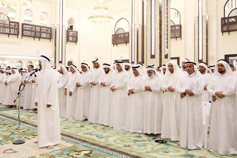 حاكم رأس الخيمة يفتتح جامع الشيخ سلطان بن صقر القاسمي