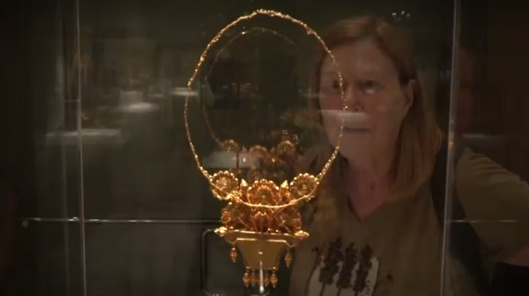 إحدى قطع المعرض