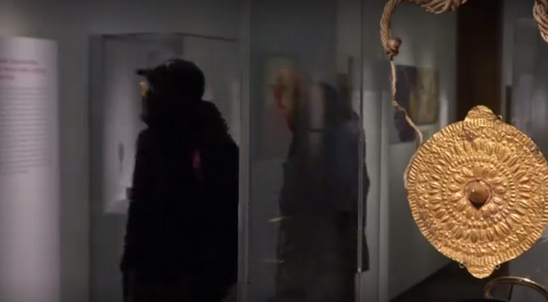 إحدى قطع المعرض