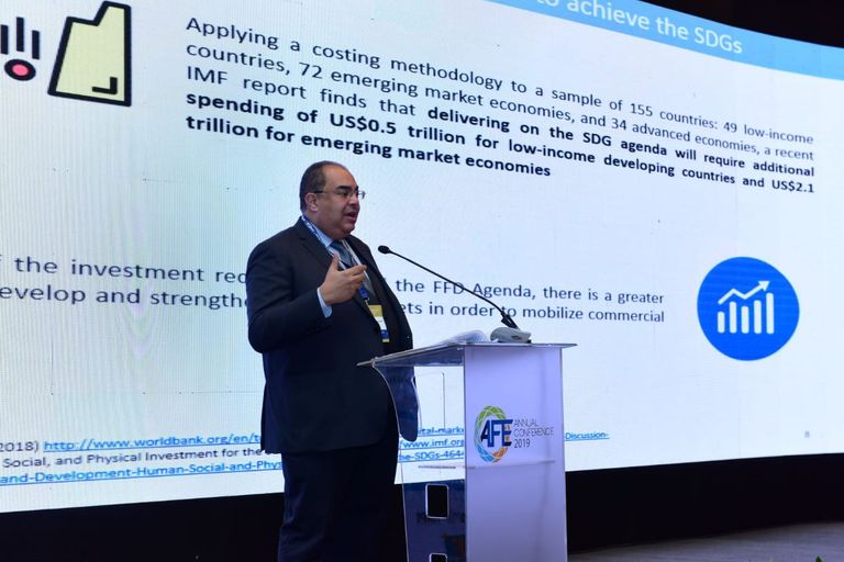 محمود محي الدين، النائب الأول لرئيس البنك الدولي خلال فعاليات المؤتمر العاشر لاتحاد البورصات العربية النائب الأول لرئيس البنك الدولي