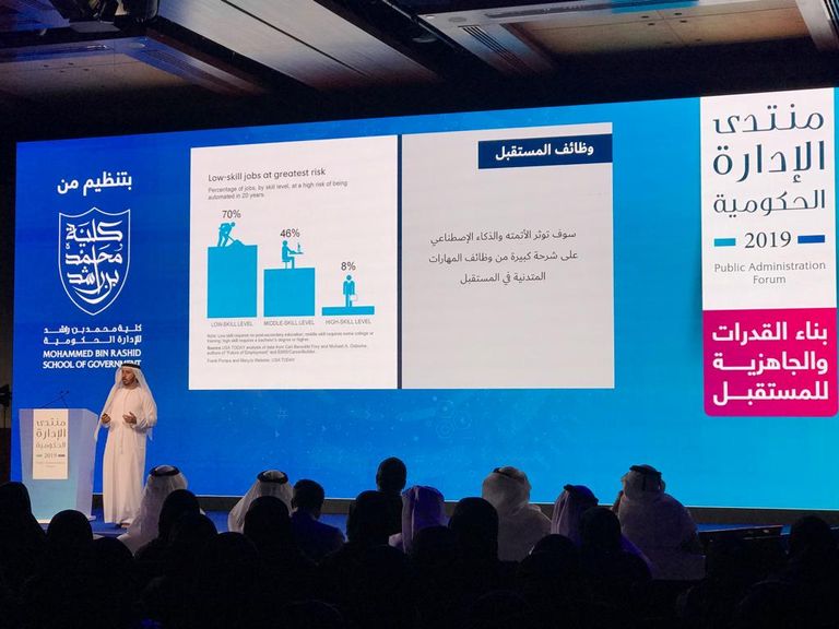 منتدى الإدارة الحكومية يناقش الاستثمار في العنصر البشري