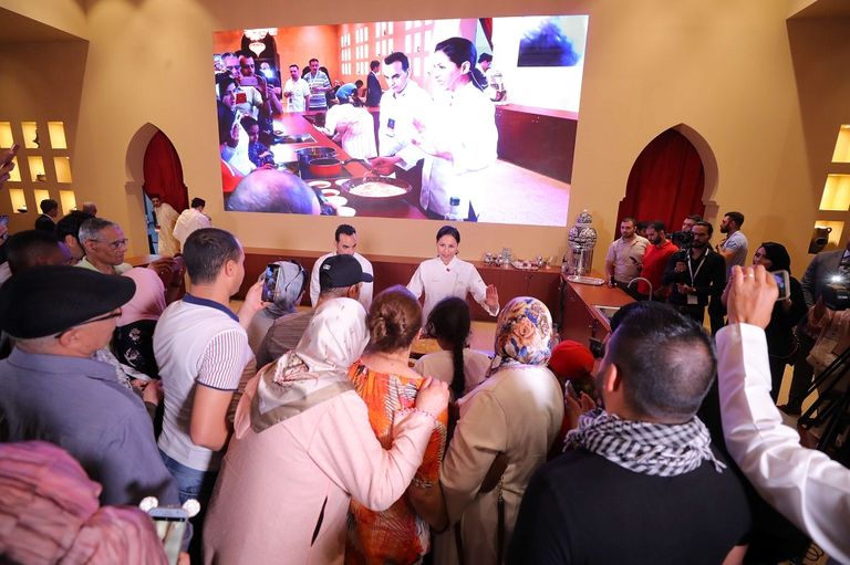 المطبخ المغربي يبوح بأسراره وكنوزه لزوار "المغرب في أبوظبي"