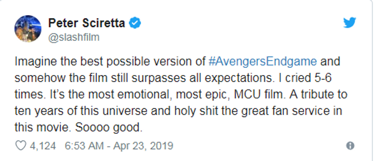 نجوم "أفنجرز" في العرض الخاص