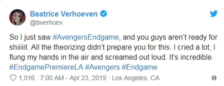 نجوم "أفنجرز" في العرض الخاص