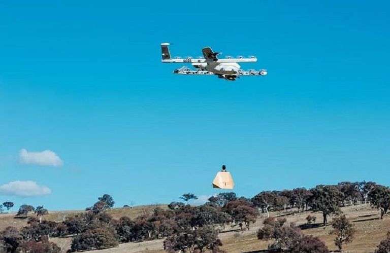 طائرة WING التابعة لجوجل