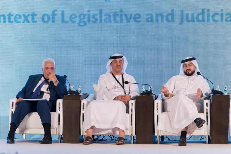 انطلاق مؤتمر "التسامح في سياق النظم والتشريعات" بأبوظبي