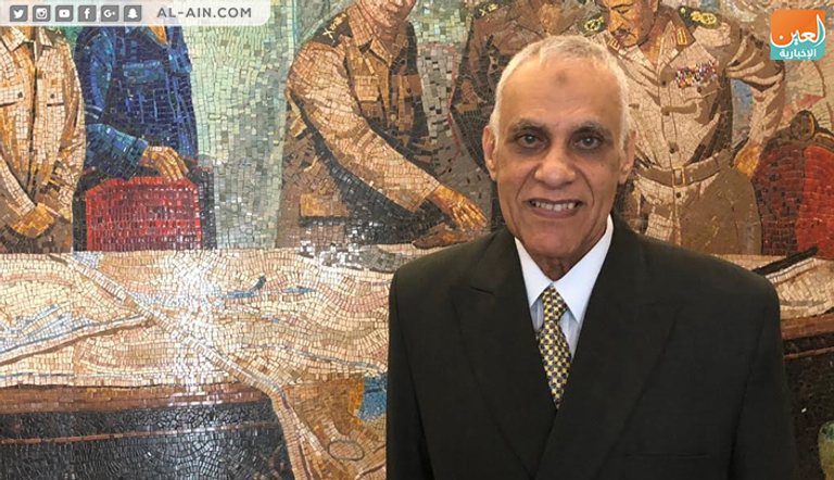 اللواء عاصم شمس الدين عبد الحافظ، أحد أبطال نصر أكتوبر و تحرير سيناء واجهة بانوراما أكتوبر الأسطوانية