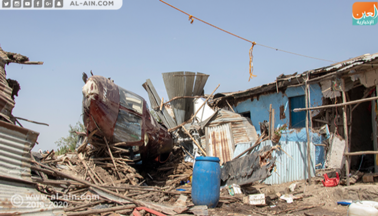 سقوط مروحية على منزل مسن إثيوبي