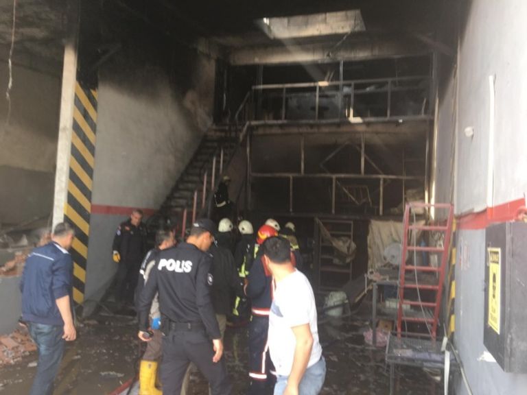 صورة متداولة لموقع الانفجار