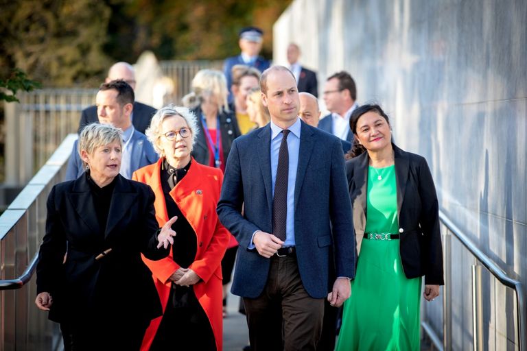 الأمير وليام أثناء زيارته نيوزيلندا