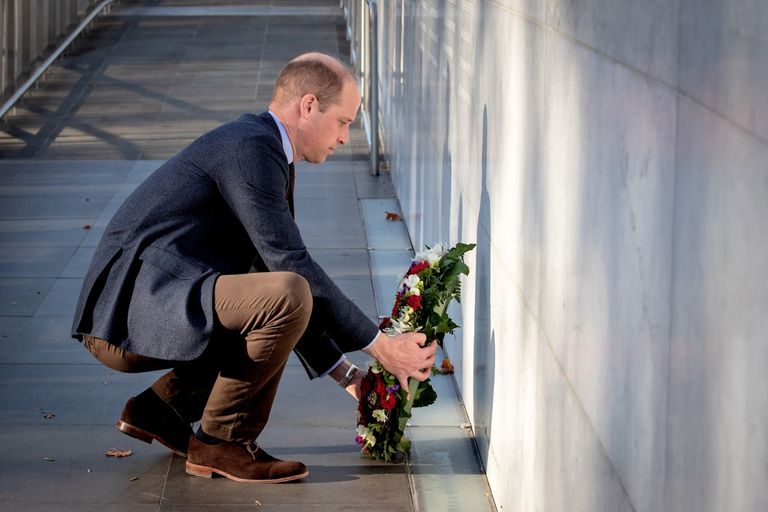 الأمير وليام أثناء زيارته نيوزيلندا