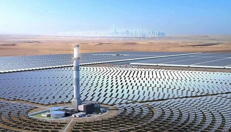 مشروع توليد الكهرباء بالطاقة الشمسية بـ700 ميجاواط في دبي