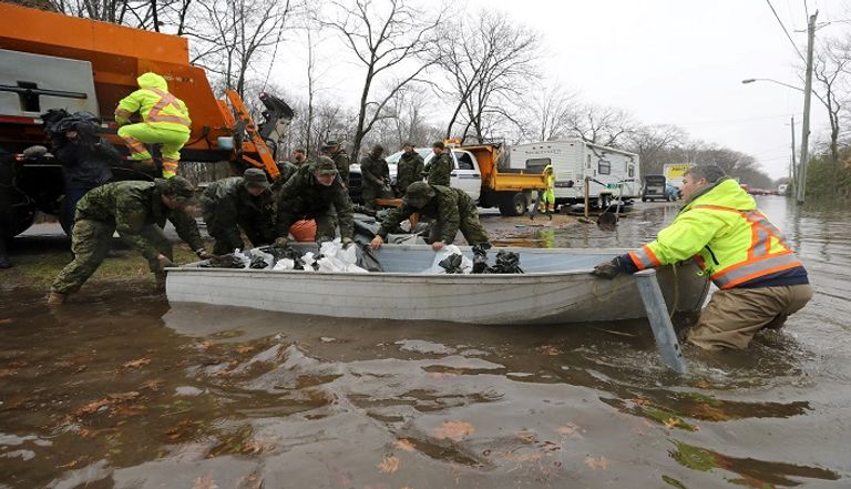 فيضانات في العاصمة الكندية أوتاوا