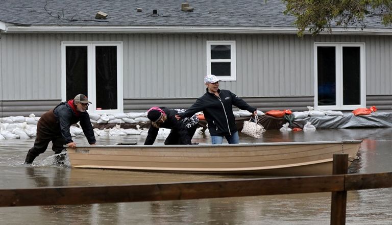 فيضانات في العاصمة الكندية أوتاوا