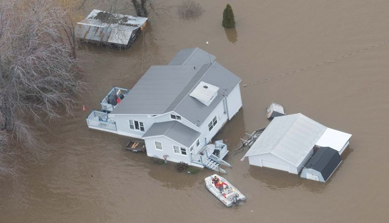 فيضانات في العاصمة الكندية أوتاوا