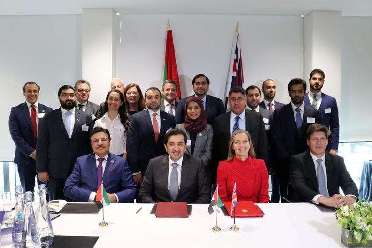 الإمارات وبريطانيا تتفقان على تحقيق التكامل