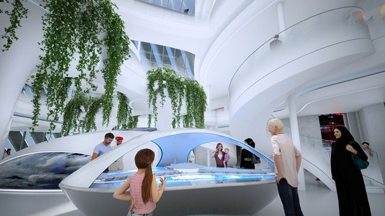 جناح طيران الإمارات في إكسبو 2020 دبي