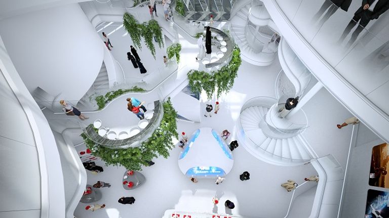 جناح طيران الإمارات في إكسبو 2020 دبي