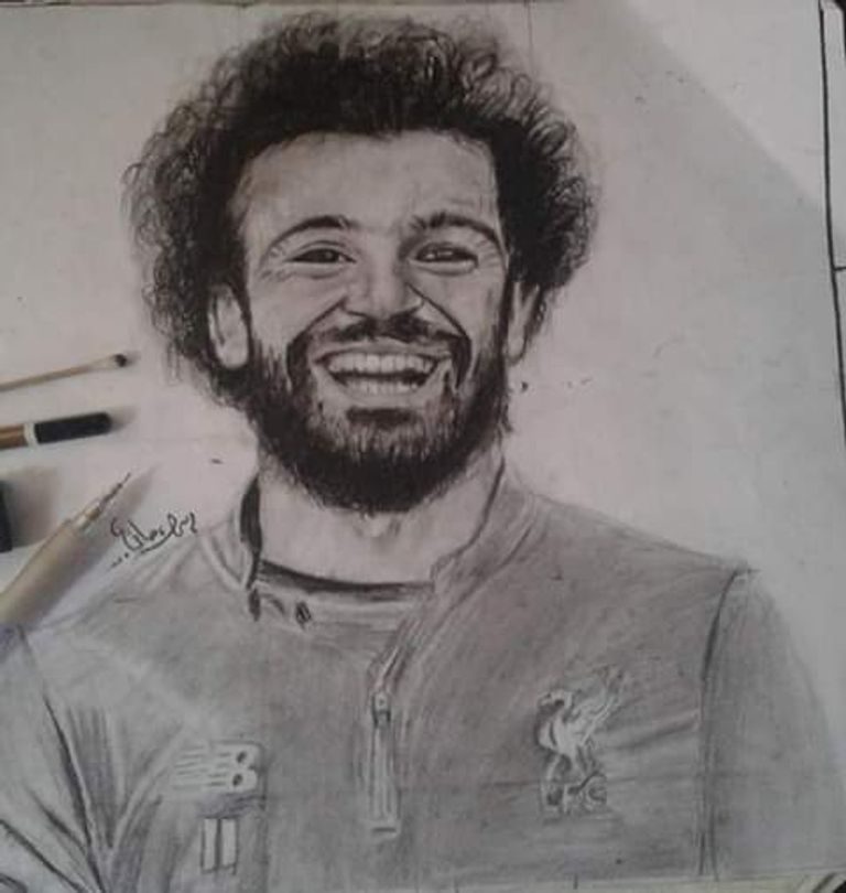 أحد أعمال الفنانة الفلسطينية إسراء صافي