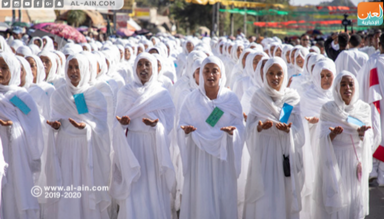 مسيحيون يحتفلون بعيد الفصح في إثيوبيا