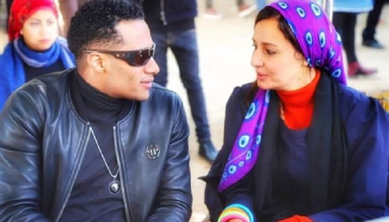 حلا شيحة في شخصية "صافية" بمسلسل "زلزال".