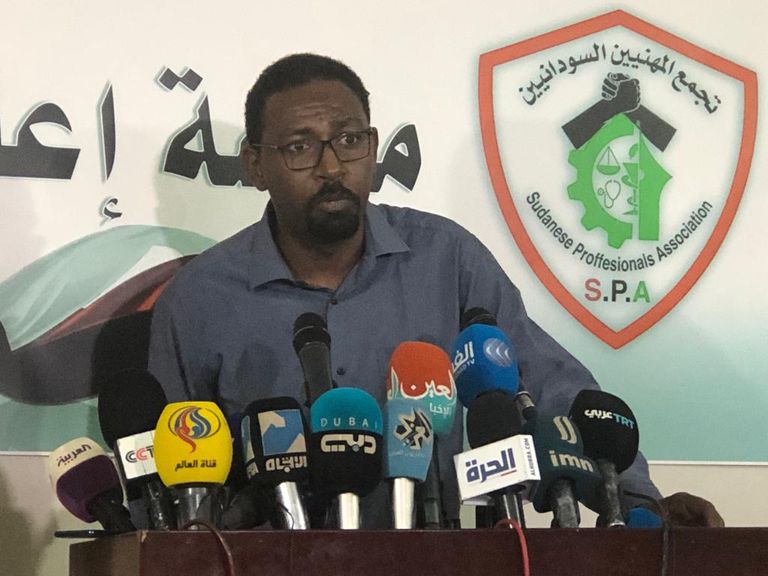 المتحدث باسم قوى إعلان الحرية والتغيير في السودان أمجد فريد