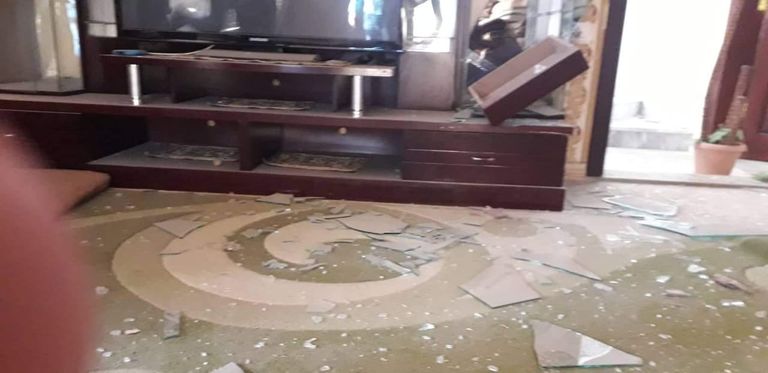 طفلة ليبية مصابة جراء استهداف طيران مليشيات مصراتة المدنيين