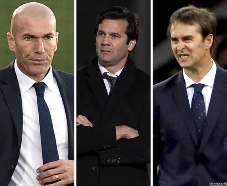 لوبيتيجي وسولاري وزيدان كريستيانو رونالدو