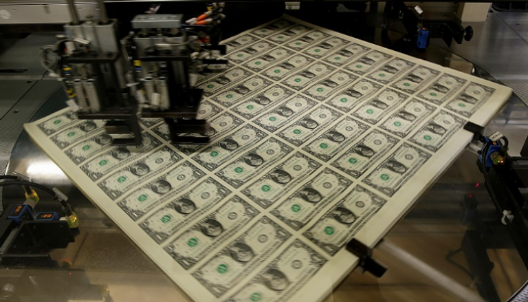 الدولار الأمريكي أثناء الطباعة في واشنطن.. رويترز