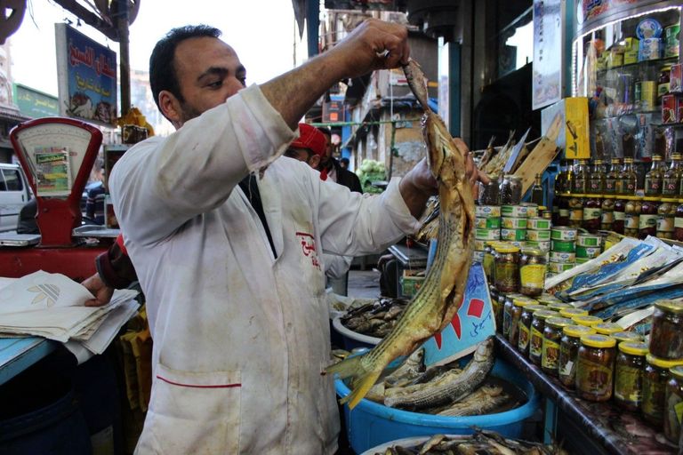 إقبال كبير من المصريين على الفسيخ والرنجة/ أرشيفية