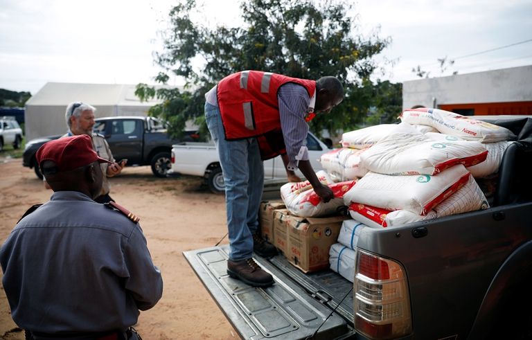 الإعصار ضرب الساحل الشمالي لموزمبيق