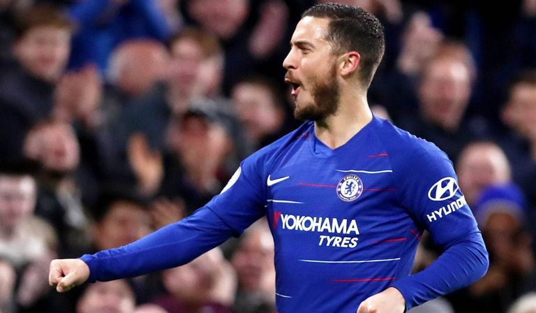 إيدين هازارد نجم تشيلسي سيرخيو راموس