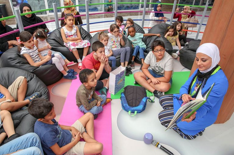 جانب من مهرجان "الشارقة القرائي للطفل"