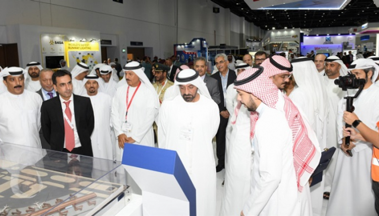 أحمد بن سعيد يفتتح رسميا الدورة التاسعة عشرة لمعرض المطارات في دبي