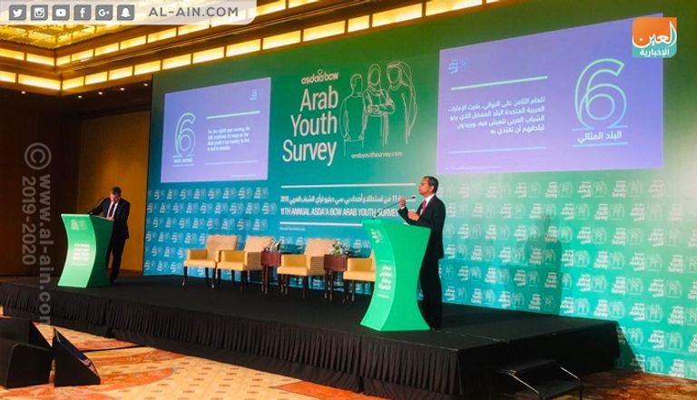 خلال إعلان أصداء بيرسون مارستيلر