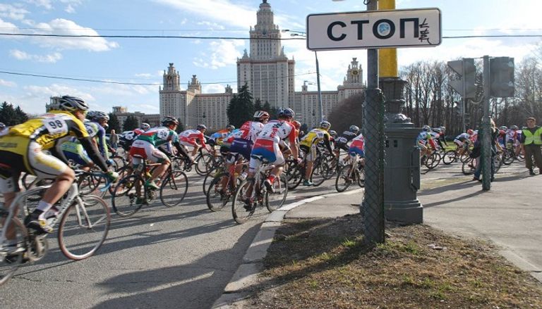 مسيرات بموسكو احتفالا بعيد العمال