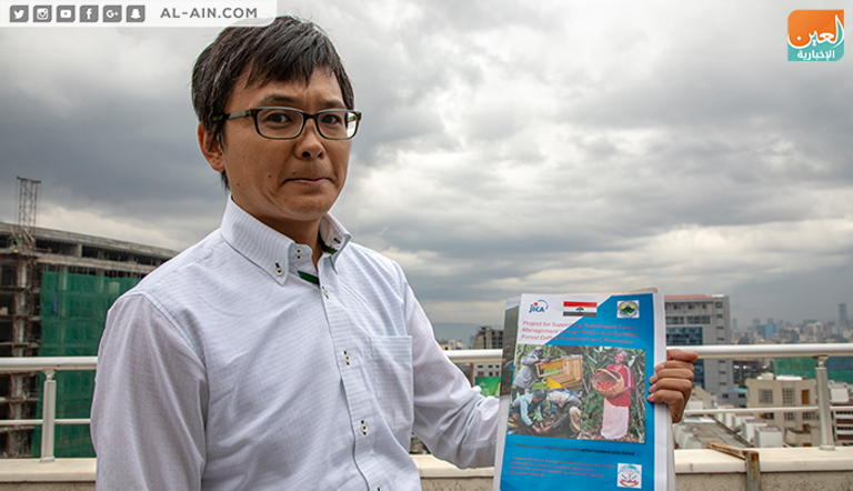 مورينغا تايوتشي، منسق مشروع إدارة الغابات التابع للوكالة اليابانية