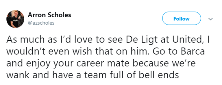 ماتياس دي ليخت مدافع أياكس