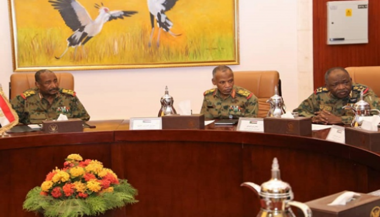 اجتماع المجلس العسكري الانتقالي في السودان