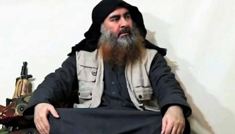 مقطع مصور منسوب لزعيم داعش الإرهابي أبوبكر البغدادي