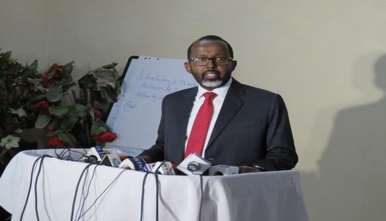 وزير الإعلام الصومالي طاهر محمود جيلي