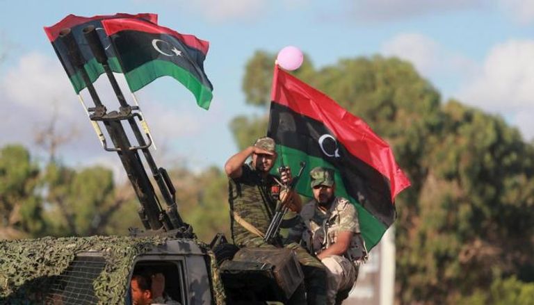 عناصر تابعة للجيش الوطني الليبي