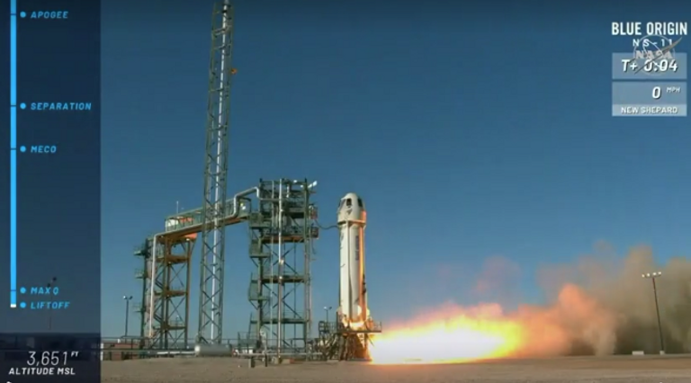 الصاروخ "نيو شيبرد"