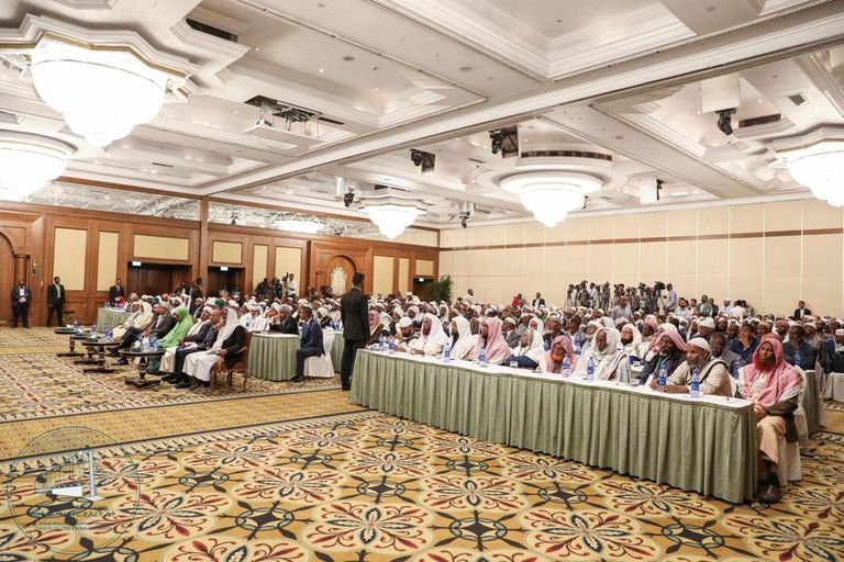 رئيس الوزراء الإثيوبي آبي أحمد خلال الفعالية