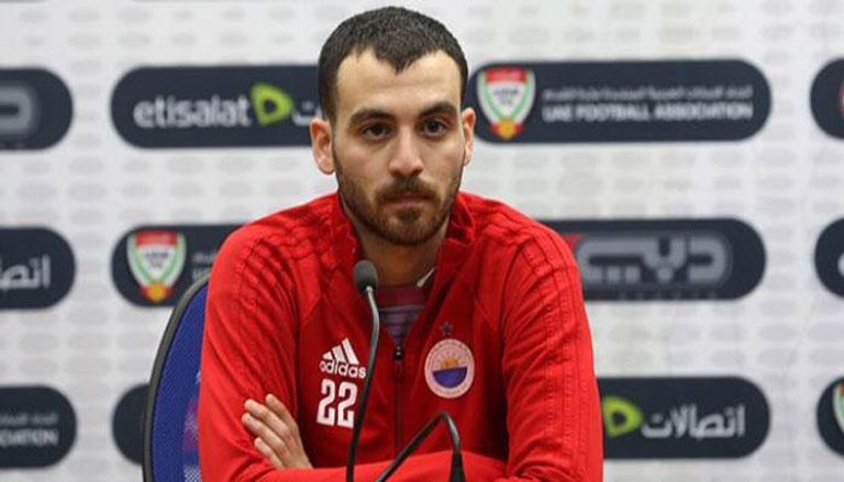 معتصم ياسين لاعب الشارقة 