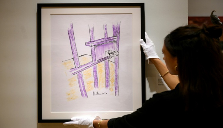 بيع لوحة لنيلسون مانديلا بـ112 ألف دولار في مزاد