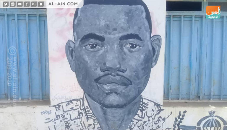 جدارية توثق مشهد مؤلم لأم فقدت ابنها في السودان