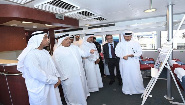 افتتاح المحطة العائمة الذكية للنقل البحري في دبي فستيفال سيتي